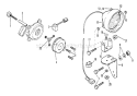 Reduction Drive Diagram and Parts List for 924071 001701 Ariens Snow Blower
