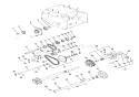 Handlebars And Controls Diagram and Parts List for 924071 001701 Ariens Snow Blower