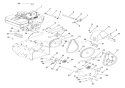 Reduction Drive Diagram and Parts List for 924079 000101 Ariens Snow Blower