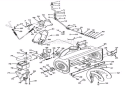 Auger, Impeller & Battery Diagram and Parts List for 924106 002200 Ariens Snow Blower