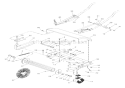 Brush Head Diagram and Parts List for 924111 000101 Ariens Snow Blower