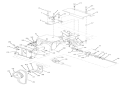 Drive Unit Diagram and Parts List for 924111 000101 Ariens Snow Blower