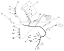 Part Location Diagram of 02485600 Ariens Switch- Chute Rotation