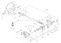 Gear Case Aluminum Diagram and Parts List for 924311 000101 Ariens Snow Blower