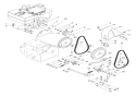 Engine And Belt Drive Diagram and Parts List for 924082 039200 Ariens Snow Blower