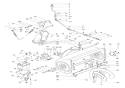 Auger And Impeller Diagram and Parts List for 924085 001110 Ariens Snow Blower