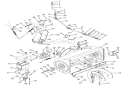 Auger, Impeller And Battery Diagram and Parts List for 924103 000101 Ariens Snow Blower