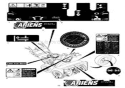 Decals Diagram and Parts List for 924329 000101 Ariens Snow Blower