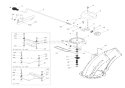 Discharge Chute Diagram and Parts List for 924111 000101 Ariens Snow Blower