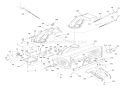 Auger And Battery Diagram and Parts List for 924333 000101 Ariens Snow Blower
