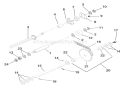 Reduction Drive Diagram and Parts List for 924333 000101 Ariens Snow Blower