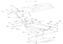 Speed Selector And Frame Diagram and Parts List for 924117 000101 Ariens Snow Blower