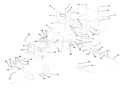 Brush Drive Unit Diagram and Parts List for 924518 000101 Ariens Snow Blower
