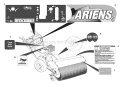 Decals Diagram and Parts List for 924518 000101 Ariens Snow Blower