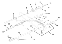 Reduction Drive Diagram and Parts List for 924125 000101 Ariens Snow Blower