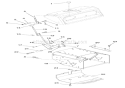 Speed Selector And Frame Diagram and Parts List for 924550 000101 Ariens Snow Blower