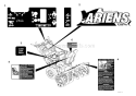 Decals Diagram and Parts List for 926003 000101 Ariens Snow Blower