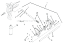 Gear Case Aluminum Diagram and Parts List for 926009 002001 Ariens Snow Blower
