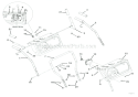 Handlebars And Controls Diagram and Parts List for 926009 002001 Ariens Snow Blower