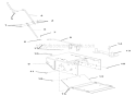 Speed Selector And Frame Diagram and Parts List for 926001 002634 Ariens Snow Blower