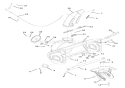 Chute And Auger Diagram and Parts List for 926008 000101 Ariens Snow Blower