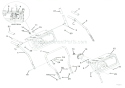 Handlebars And Controls Diagram and Parts List for 926010 000501 Ariens Snow Blower