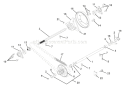 Reduction Drive Diagram and Parts List for 926013 000101 Ariens Snow Blower