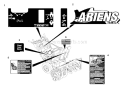 Decals Diagram and Parts List for 926001 010001 Ariens Snow Blower