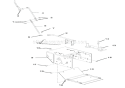 Speed Selector And Frame Diagram and Parts List for 926016 000201 Ariens Snow Blower