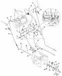 Cables And Controls Diagram and Parts List for 926102 000101 Ariens Snow Blower