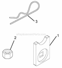 Pinion Shaft Anti-Rotation Kit (52603400) Diagram and Parts List for 926102 000101 Ariens Snow Blower
