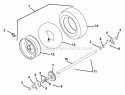 Speed Selector And Frame Diagram and Parts List for 926101 002692 Ariens Snow Blower