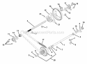 Pinion Shaft Anti-Rotation Kit (52603400) Diagram and Parts List for 926300 000260 Ariens Snow Blower