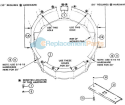 Flange 30" Diagram and Parts List for 927043 000101 Ariens Lawn Tractor