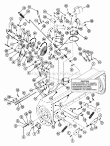Part Location Diagram of 03037951 Ariens Spring Assist Control