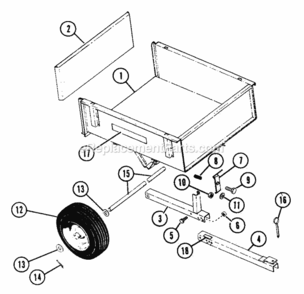 Page A_ Diagram and Parts List for 931015 000101 Ariens Lawn Tractor
