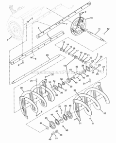 Page A| Diagram and Parts List for 931015 000101 Ariens Lawn Tractor