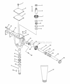 Page A{ Diagram and Parts List for 931017 000101 Ariens Lawn Tractor