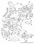 Part Location Diagram of 53122900 Ariens Dash Support