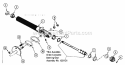 Steering Assembly Diagram and Parts List for 931005 000101 Ariens Lawn Tractor