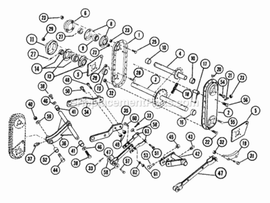 Part Location Diagram of 05916500 Ariens Cap Screw, Hh, 5/8" X 2" Unf, Sp. Gr. 5