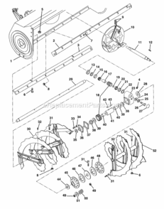 Page A… Diagram and Parts List for 931023 000101 Ariens Lawn Tractor