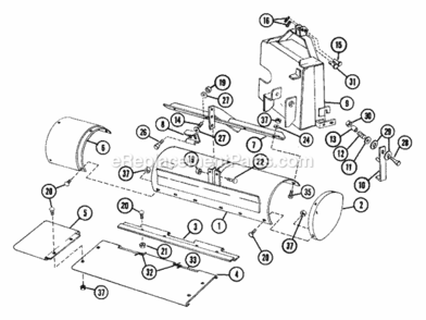 Page A] Diagram and Parts List for 931024 000101 Ariens Lawn Tractor