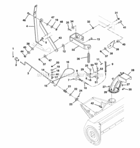 Page Aƒ Diagram and Parts List for 931024 000101 Ariens Lawn Tractor
