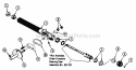 Sunstrand Transmission Diagram and Parts List for 931022 000101 Ariens Lawn Tractor