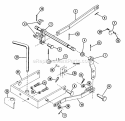 Page T Diagram and Parts List for 931015 000101 Ariens Lawn Tractor