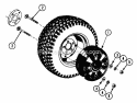 Part Location Diagram of 73103100 Ariens Wheel Weight