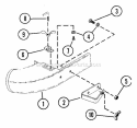 Part Location Diagram of 03025000 Ariens Adjustor