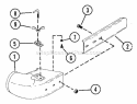 Part Location Diagram of 03027700 Ariens Blade