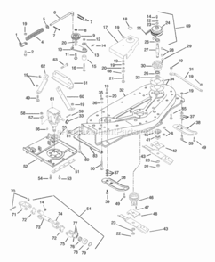 Page A| Diagram and Parts List for 931025 000101 Ariens Lawn Tractor